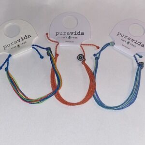 Lot of 3 NWT Pure Vida Adjustable Bracelets
